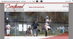 Desktop Screenshot of crestwoodschools.org